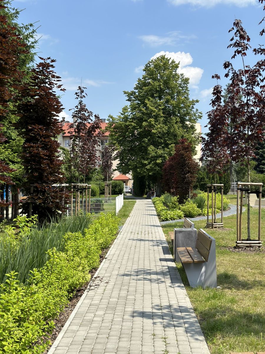 Ogr&oacute;d kieszonkowy przy ul. Kurpiowskiej