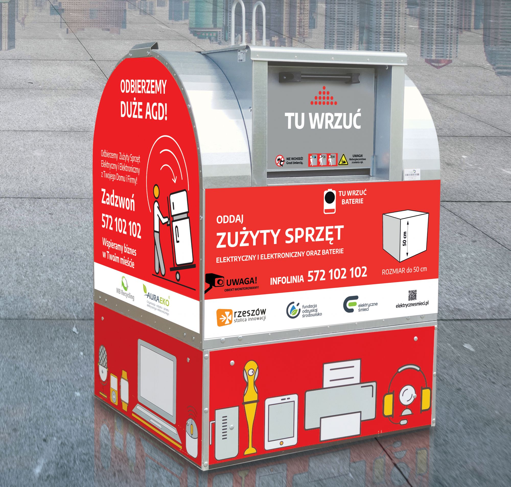 Zbiórki małogabarytowych elektroodpadów